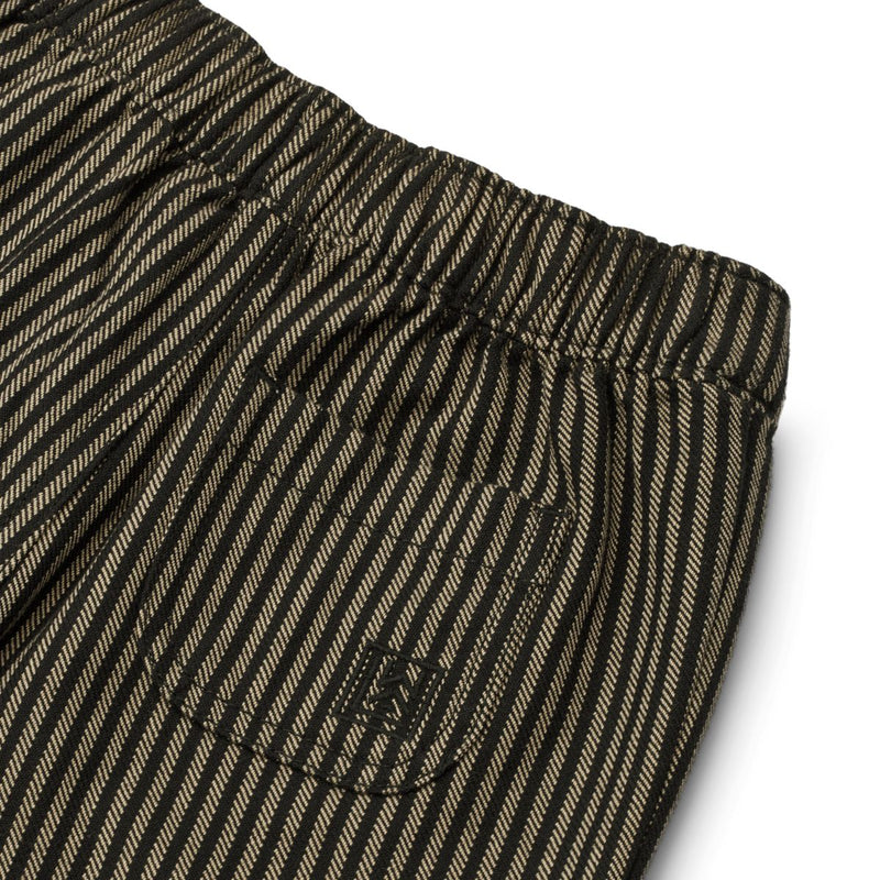 Liewood Bergit Pants - Y/D Stripe Black panther / Stone beige - PANTS