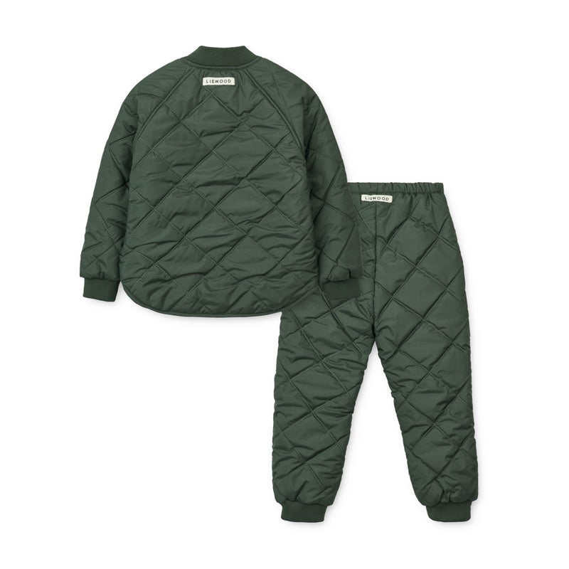 Liewood Anniston Thermo Set Junior - Hunter green - SET