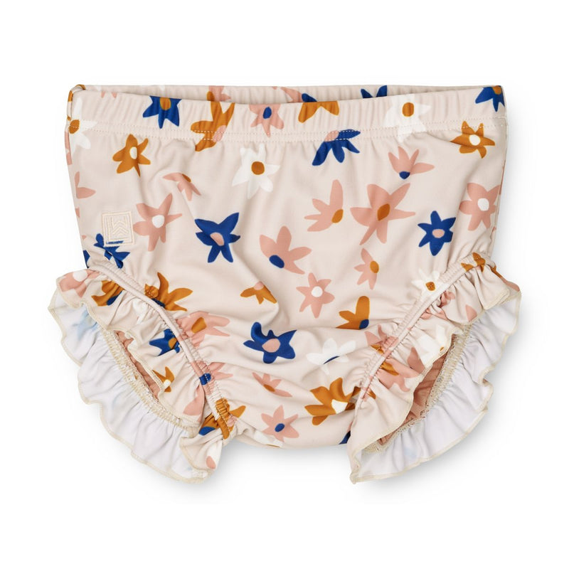 Liewood Mila Baby Swim Pants - Flower market / Sandy - SWIMPANTS
