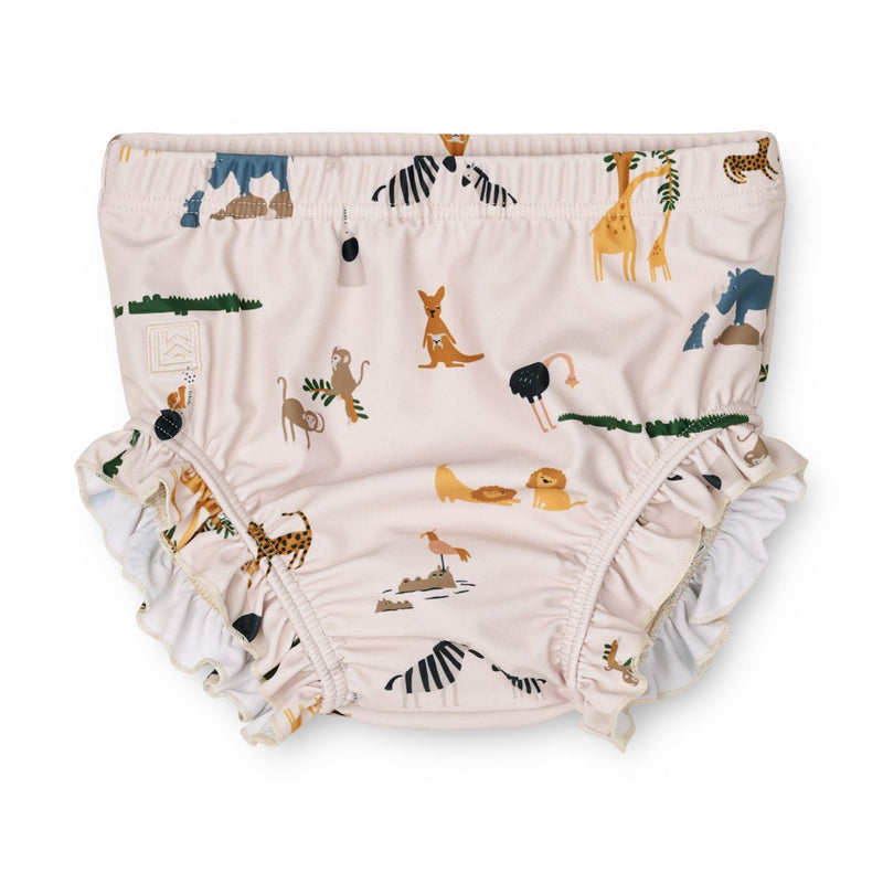 Liewood Mila Baby Swim Pants - All together / Sandy - SWIMPANTS