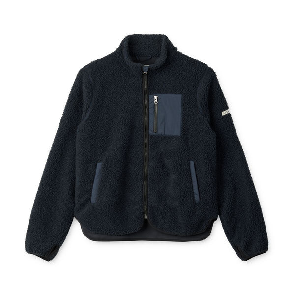 Liewood Nelson Pile Jacket For Adults - Midnight navy - JACKET