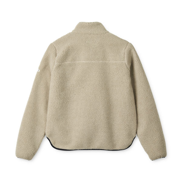 Liewood Nelson Pile Jacket For Adults - Mist / Midnight navy - JACKET