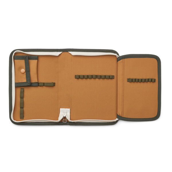 Liewood Peggy pencil case - Golden caramel multi mix - PENCILCASE
