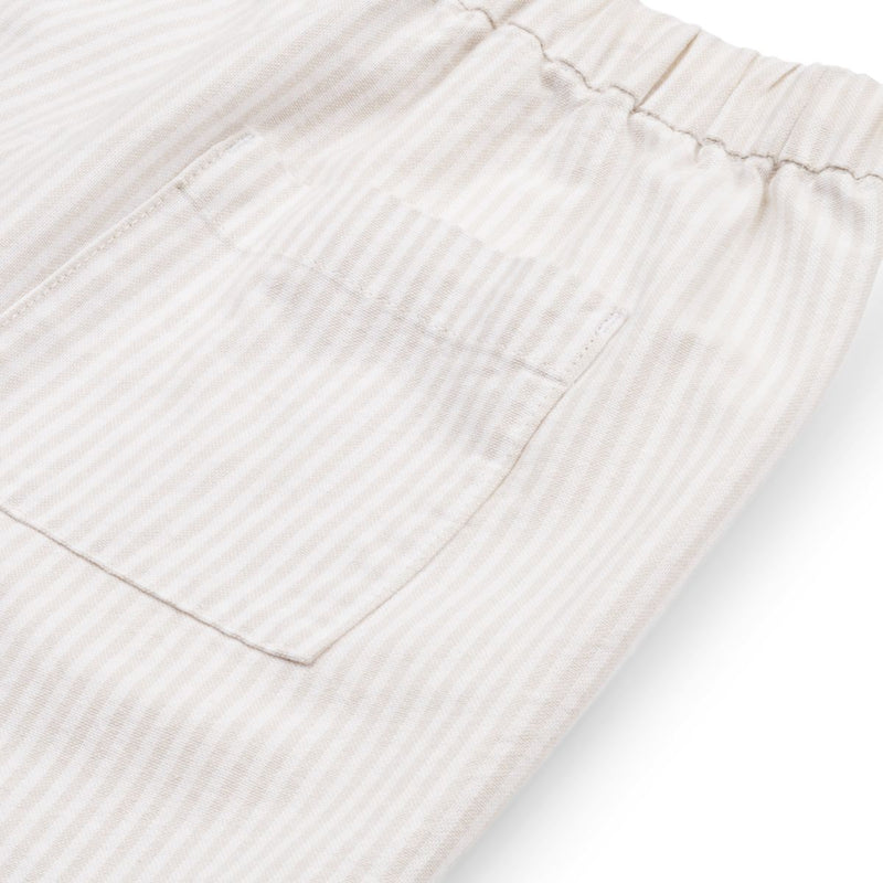 Liewood Orlando stripe pants - Y/D stripes Crisp white / Sandy - PANTS