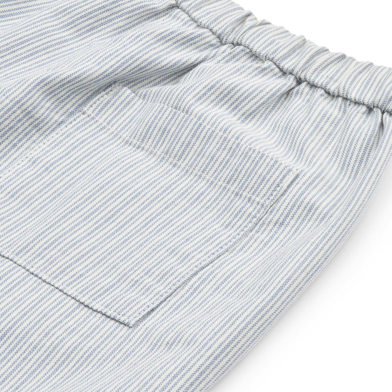 Liewood Orlando stripe pants - Y/D Stripe Riverside / Creme de la creme - PANTS