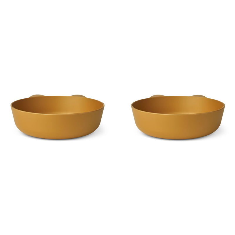 Liewood Solina Bowl 2 Pack - Rabbit/golden caramel - BOWL