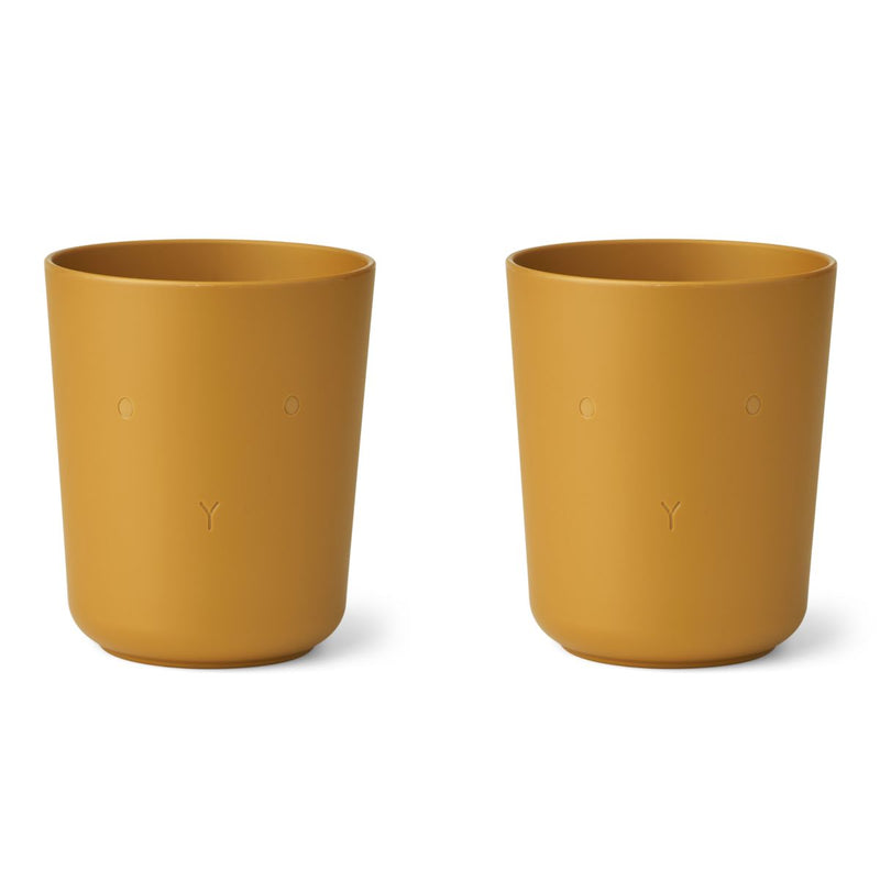 Liewood Stine Cup 2 Pack - Rabbit/golden caramel - CUP