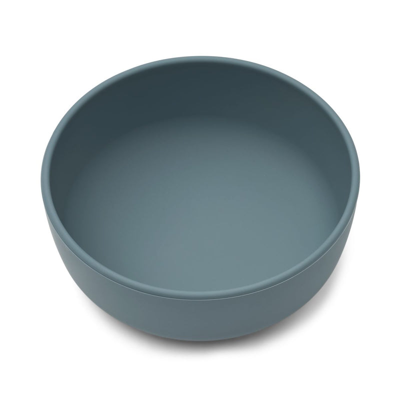Liewood Serge silicone bowl with lid - Whale blue - BOWL