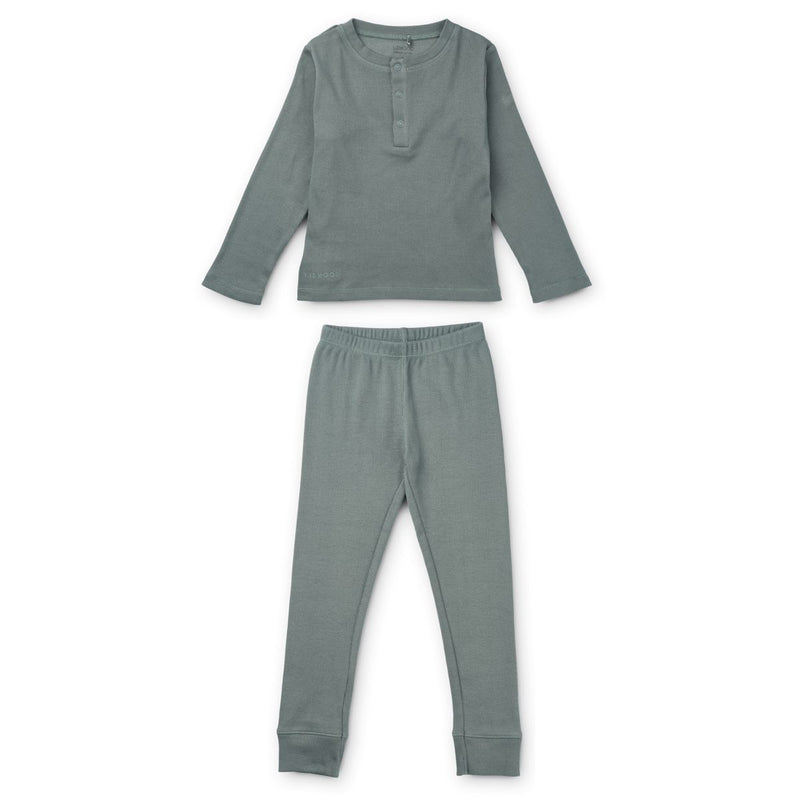 Liewood Wilhelm pyjamas set - Blue fog - PYJAMAS SET
