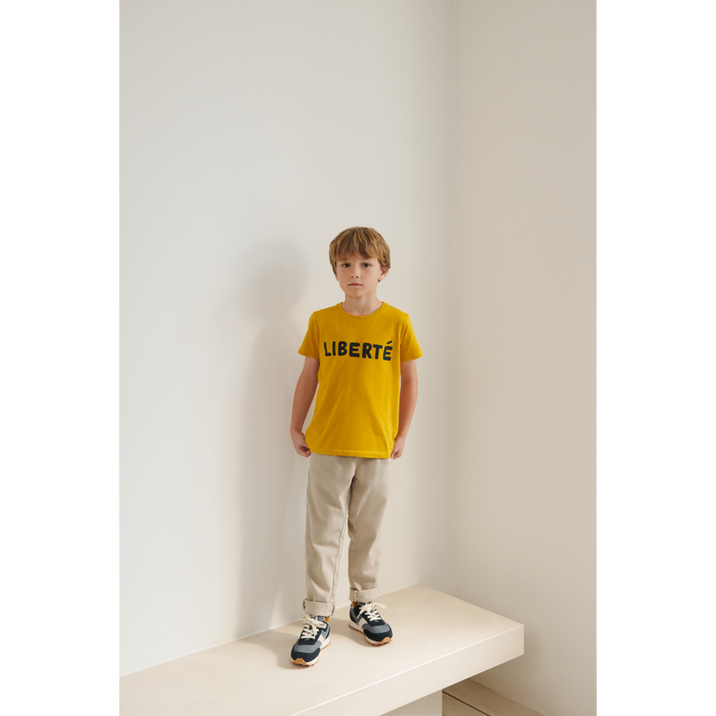 Liewood Apia T-shirt ss - Liberte / Lemon flake - TSHIRT