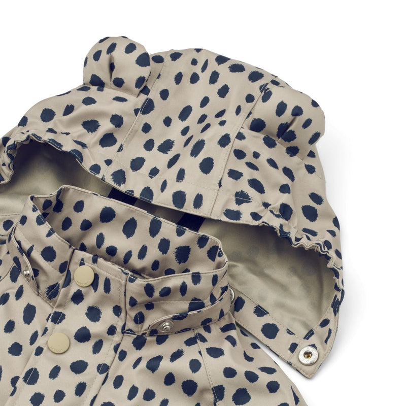 Liewood Dakota Printed Soft Shell Jacket - Leo spots / Mist - JACKET