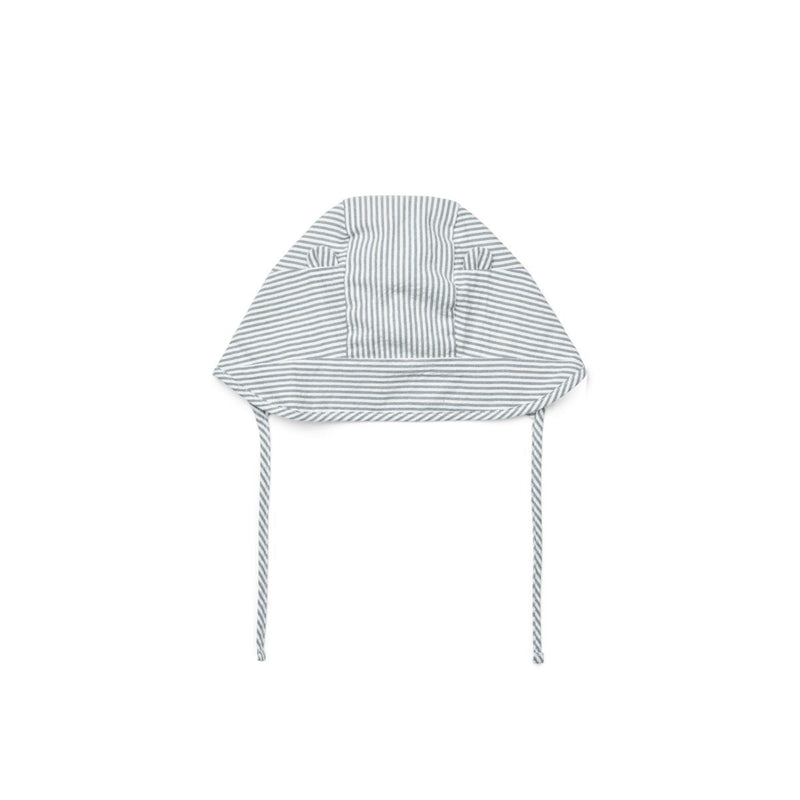 Liewood Rae Baby Sun Hat - Y/D stripe: Blue wave/creme de la creme - HATS/CAP