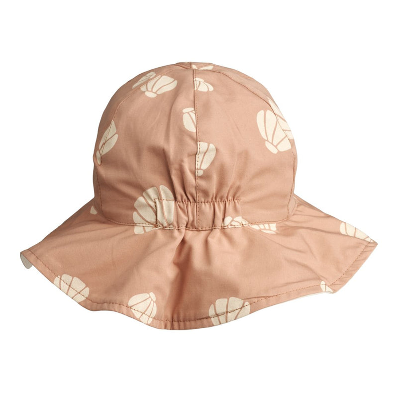 Liewood Amelia Reversible Sun Hat - Shell Pale tuscany  / Sea shell - HATS/CAP