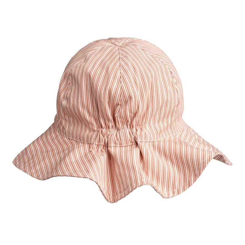 Liewood Amelia Sun Hat - Y/D Stripe Tuscany rose / Creme de la creme - HATS/CAP