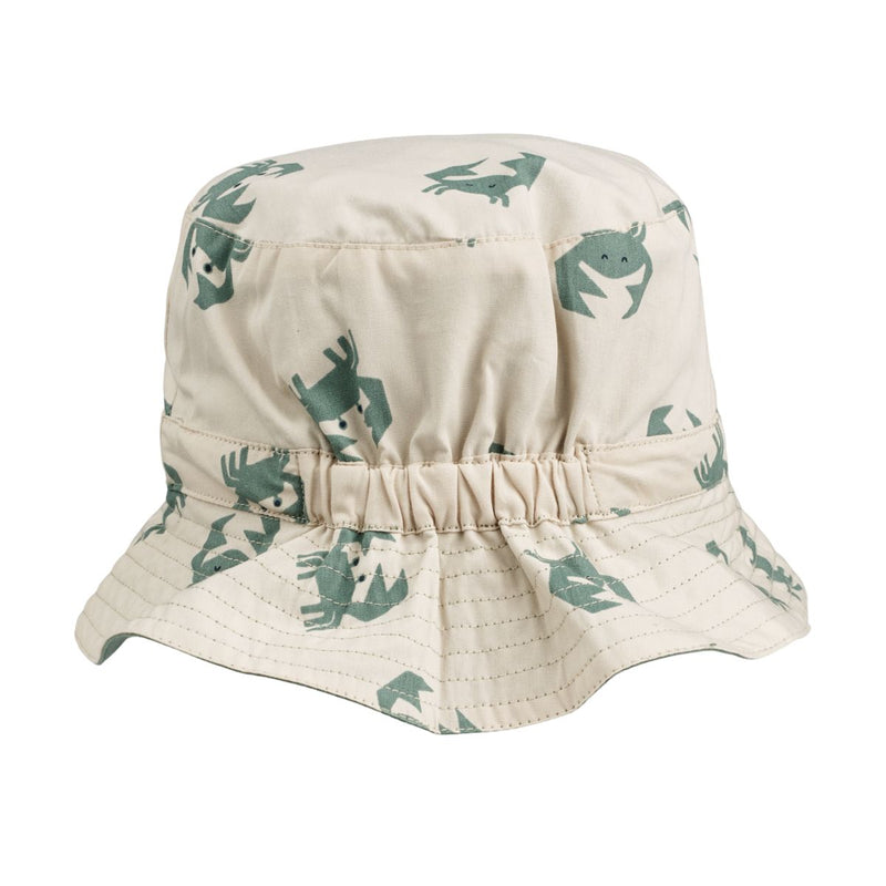 Liewood Sander Reversible Sun Hat - Crab Sandy / Pepppermint - HATS/CAP
