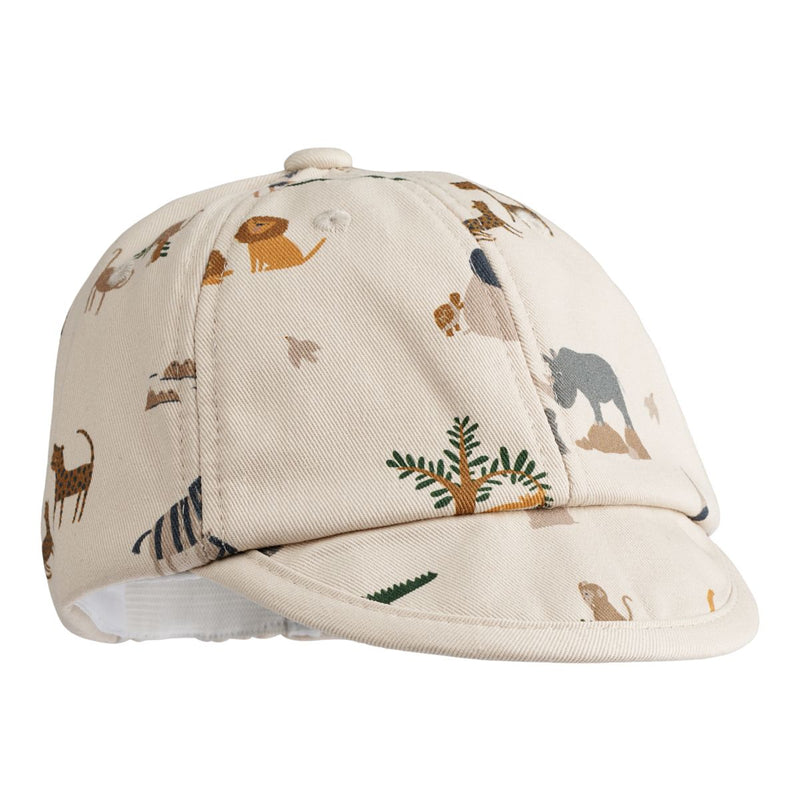 Liewood Tone baby cotton cap - All together / Sandy - HATS/CAP