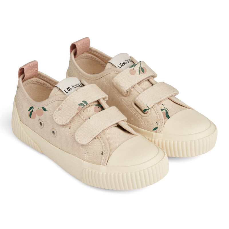 Liewood Kim low canvas sneakers - Peach / Sea shell - SNEAKERS