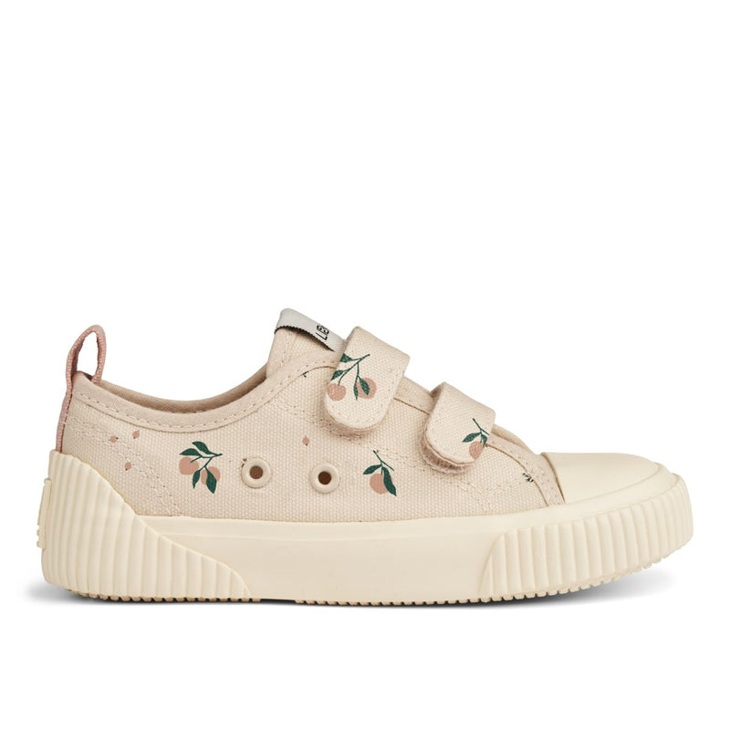 Liewood Kim low canvas sneakers - Peach / Sea shell - SNEAKERS