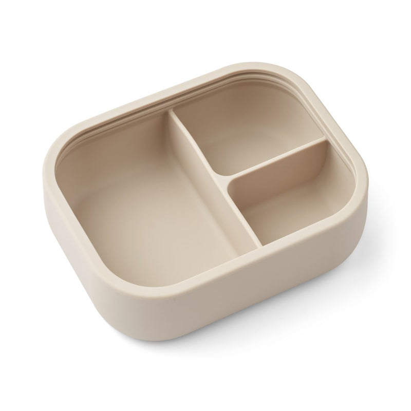 Liewood Elinda silicone lunch box - It comes in waves / Sandy - LUNCHBOX