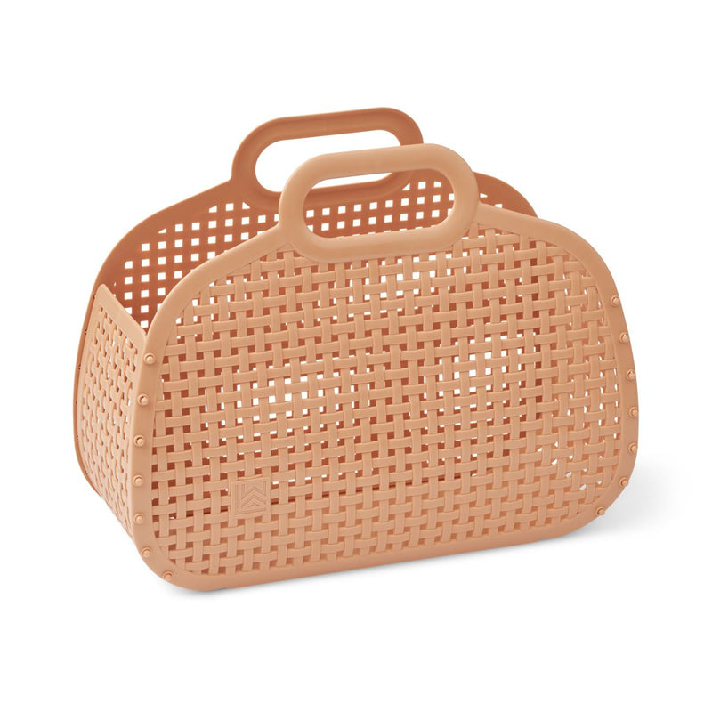 Liewood Adeline top handle basket - Tuscany rose - BASKET BAG