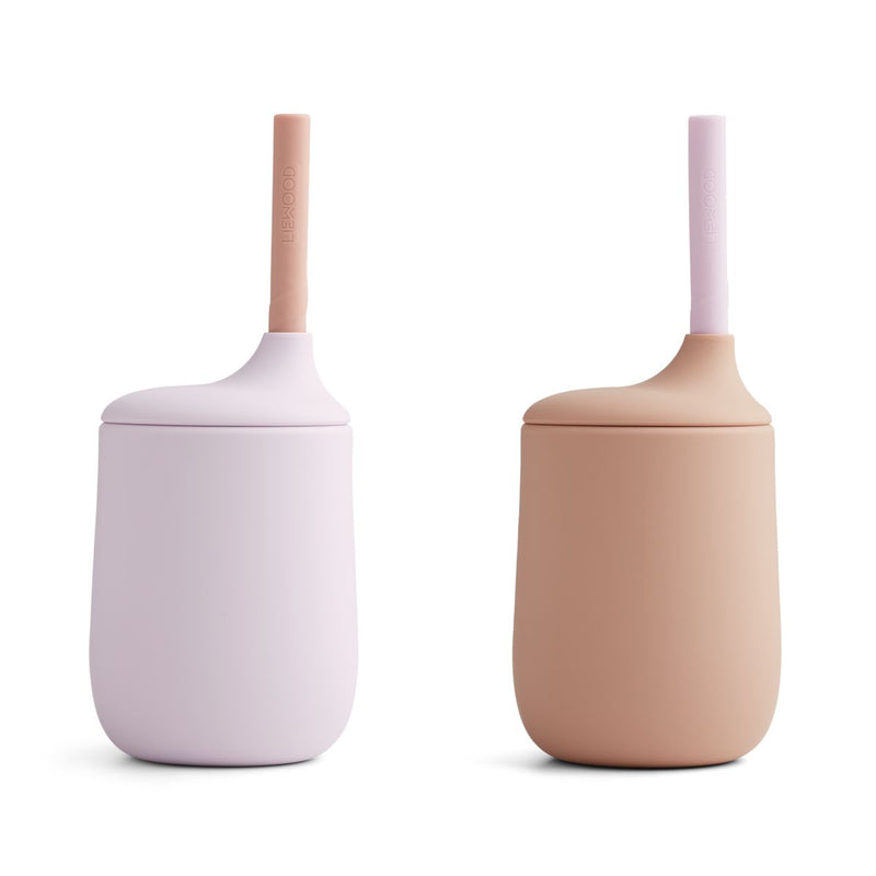 Liewood Ellis sippy cup 2 pack - Light lavender / rose - CUP